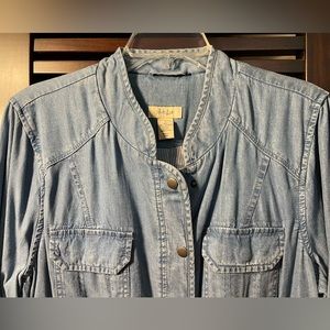 Style & Co Denim Jacket size L